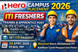 Hero Motocorp Campus Placement